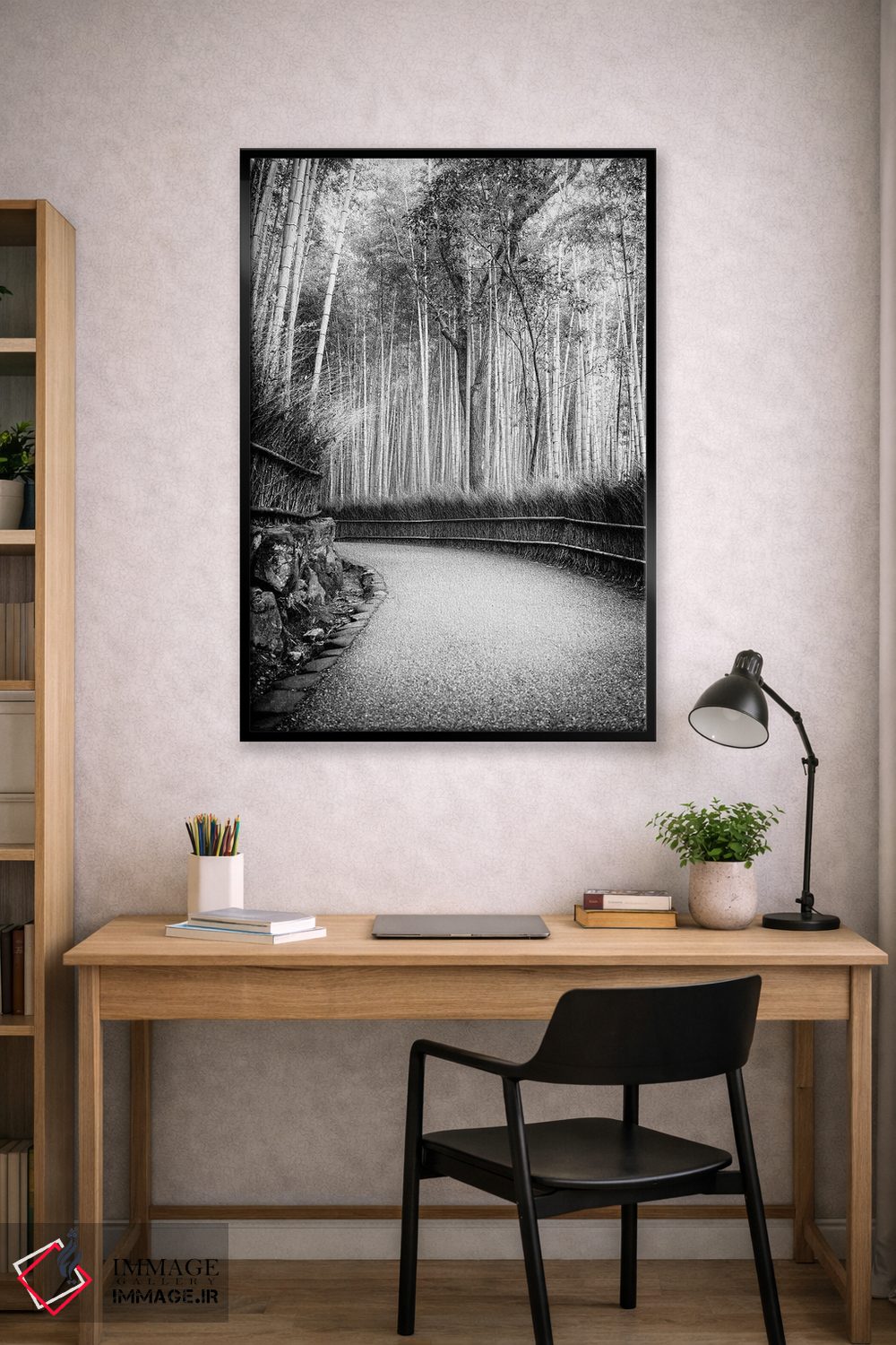تابلو دکوراتیو مسیر به جنگل بامبو اثر فیلیپ هوگونار - D3B