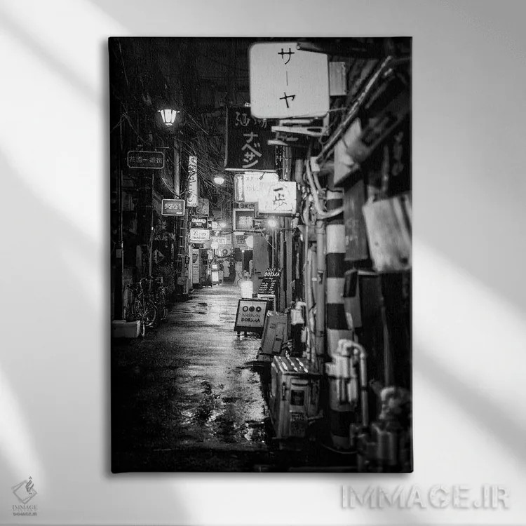 تابلو دکوراتیو گولدن گای شین جوکو اثر فیلیپ هوگونار - نمای روبهرو روی دیوار