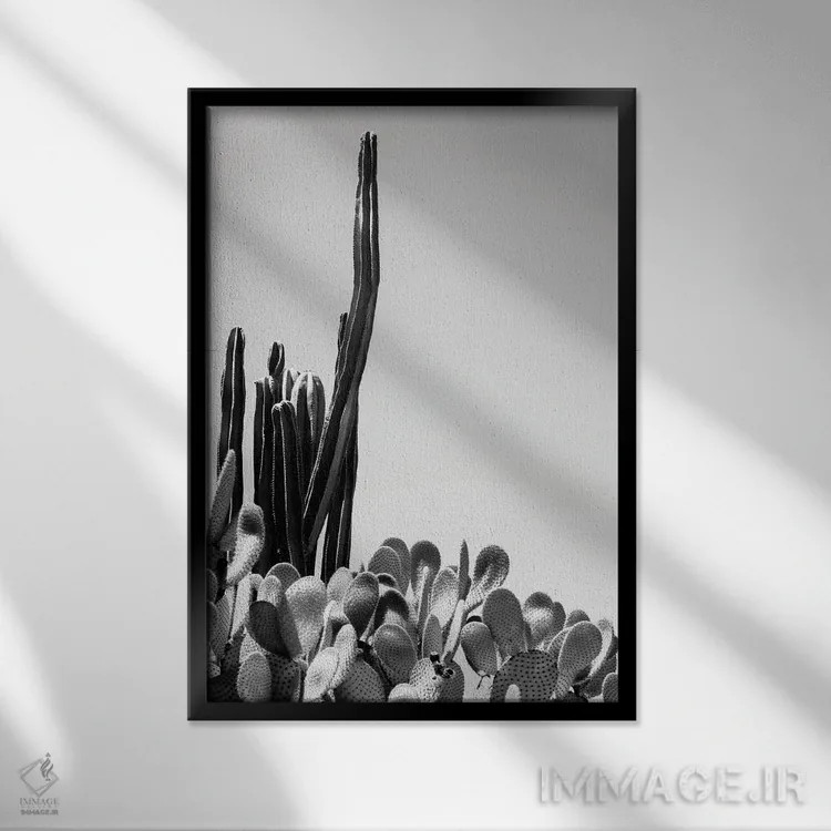 تابلو دکوراتیو "مجموعه سیاه آریزونا" اثر فیلیپ هوگونار - نمای قابدار مشکی
