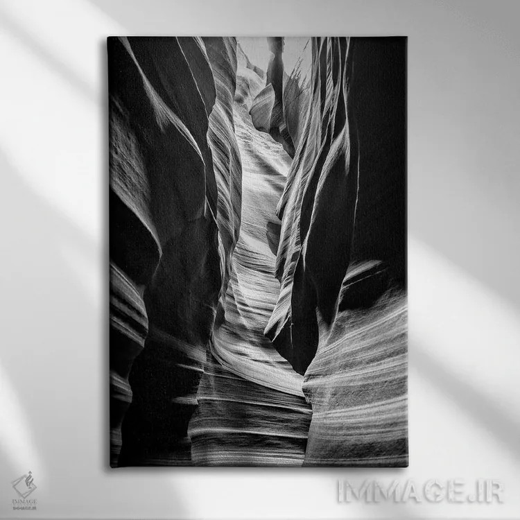 تابلو دکوراتیو سری سیاه آریزونا اثر فیلیپ هوگونار - نمای روبهرو روی دیوار