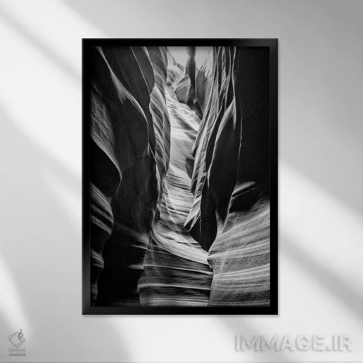 تابلو دکوراتیو سری سیاه آریزونا اثر فیلیپ هوگونار - نمای قابدار مشکی
