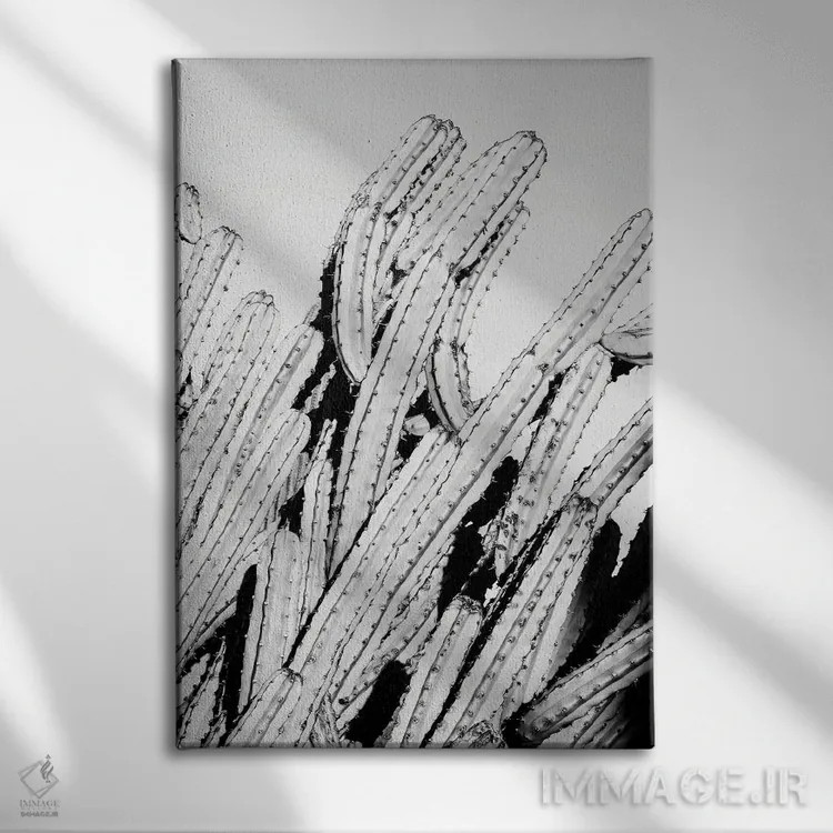 تابلو دکوراتیو سری سیاه آریزونا اثر فیلیپ هوگونار - نمای روبهرو روی دیوار