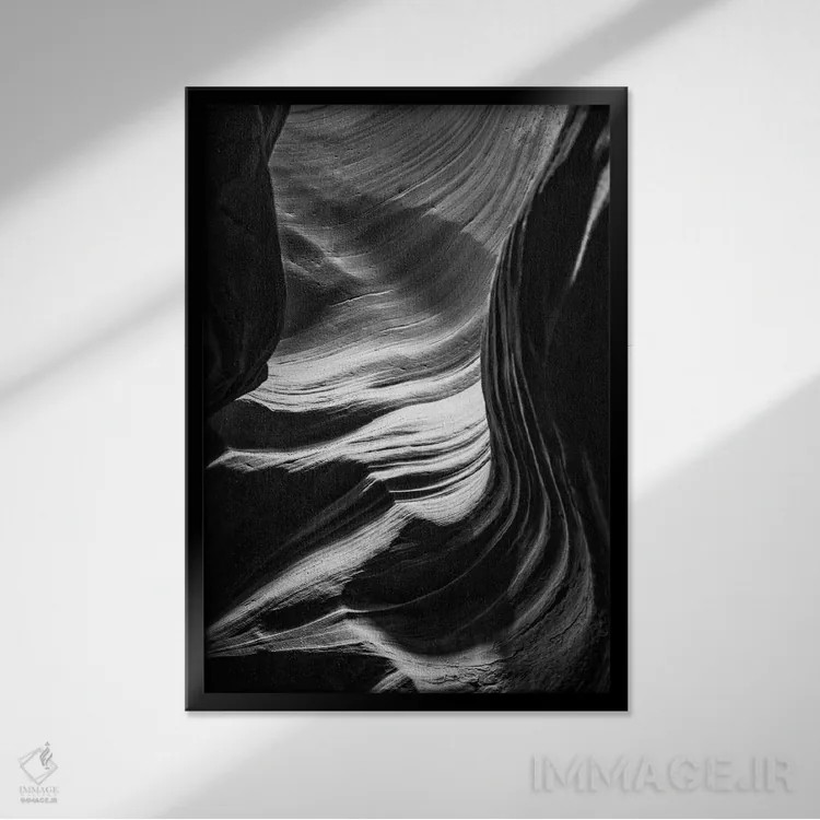 تابلو دکوراتیو سری سیاه آریزونا اثر فیلیپ هوگونار - نمای قابدار مشکی