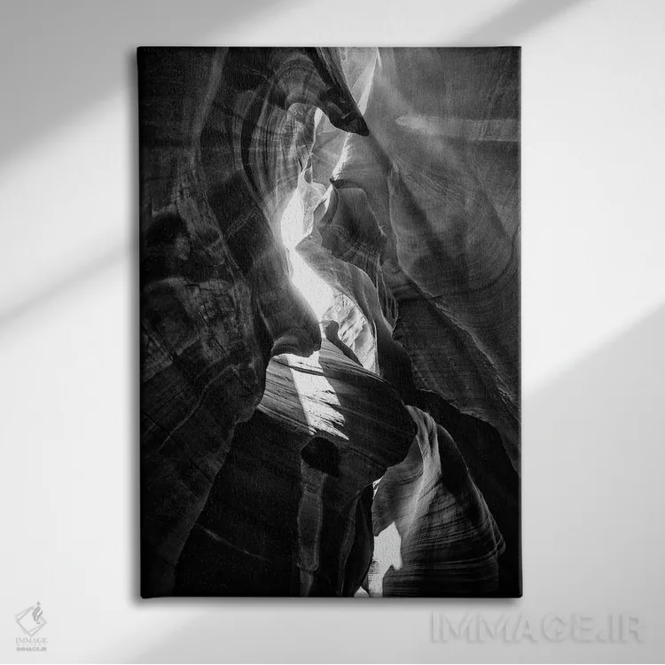 تابلو دکوراتیو سری سیاه آریزونا اثر فیلیپ هوگونار - نمای روبهرو روی دیوار