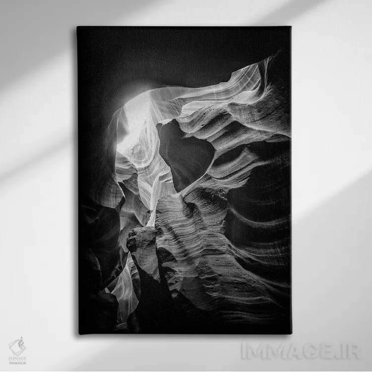 تابلو دکوراتیو سری سیاه آریزونا اثر فیلیپ هوگونار - نمای روبهرو روی دیوار