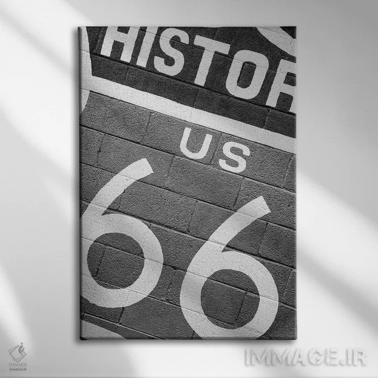 تابلو دکوراتیو سری سیاه آریزونا اثر فیلیپ هوگونار - نمای روبهرو روی دیوار