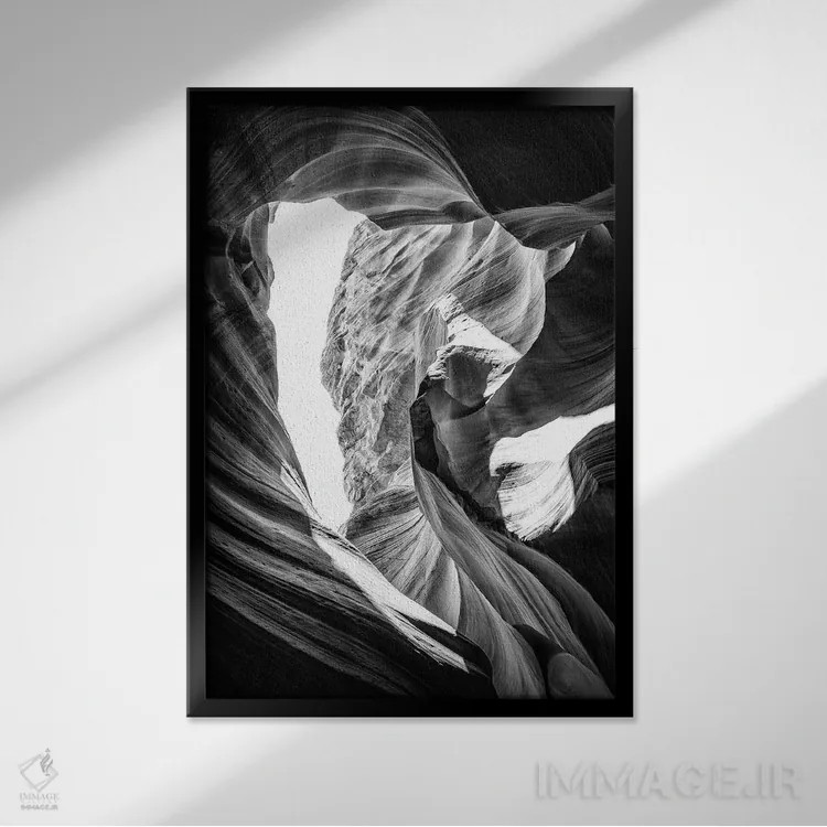 تابلو دکوراتیو سری سیاه آریزونا اثر فیلیپ هوگونار - نمای قابدار مشکی