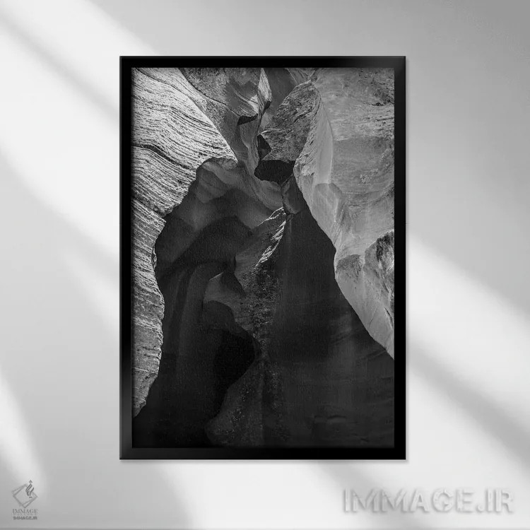 تابلو دکوراتیو سری سیاه آریزونا اثر فیلیپ هوگونار - نمای قابدار مشکی