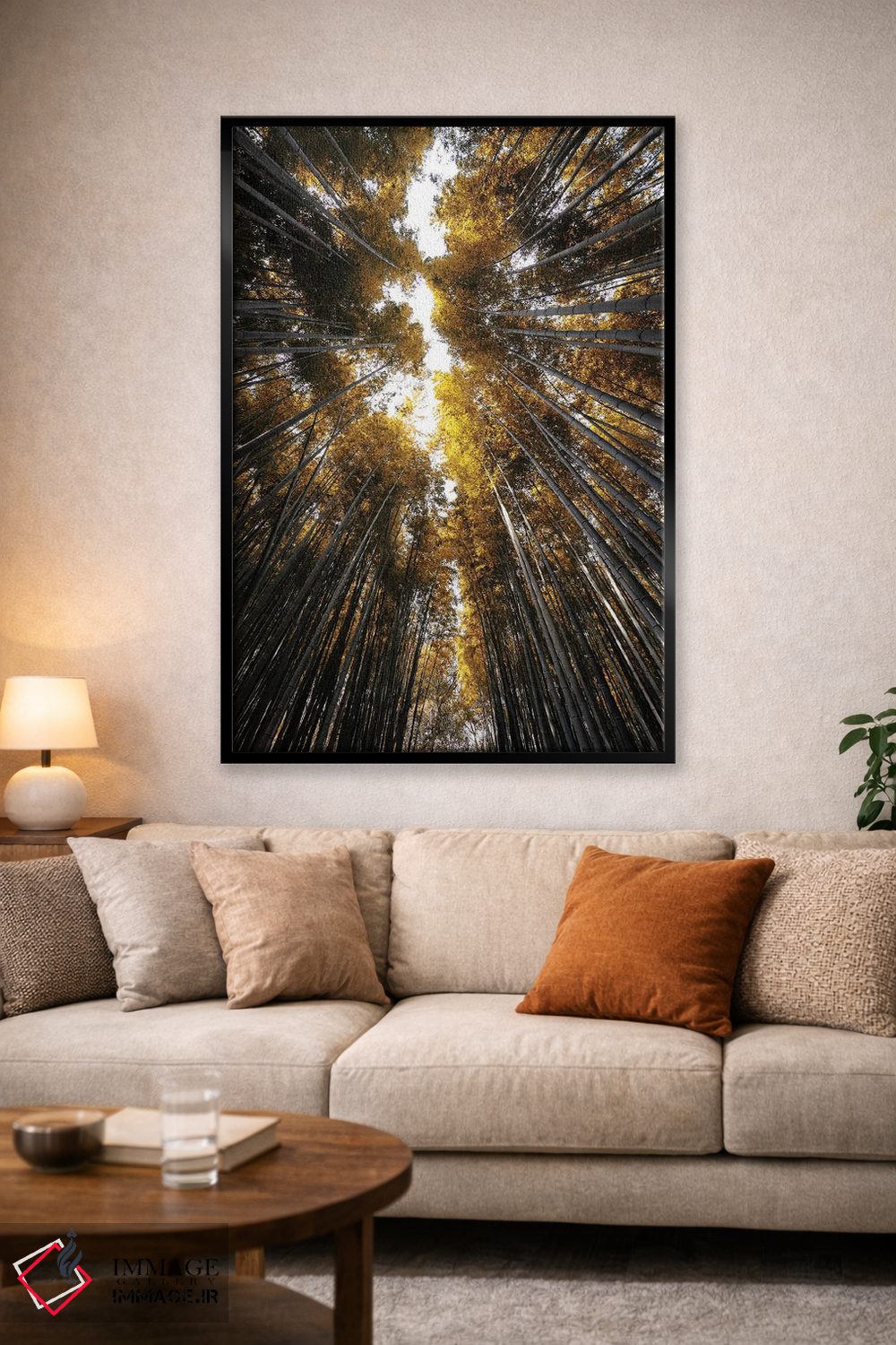 تابلو دکوراتیو جنگل بامبو ساگان III اثر فیلیپ هوگونار - D2B