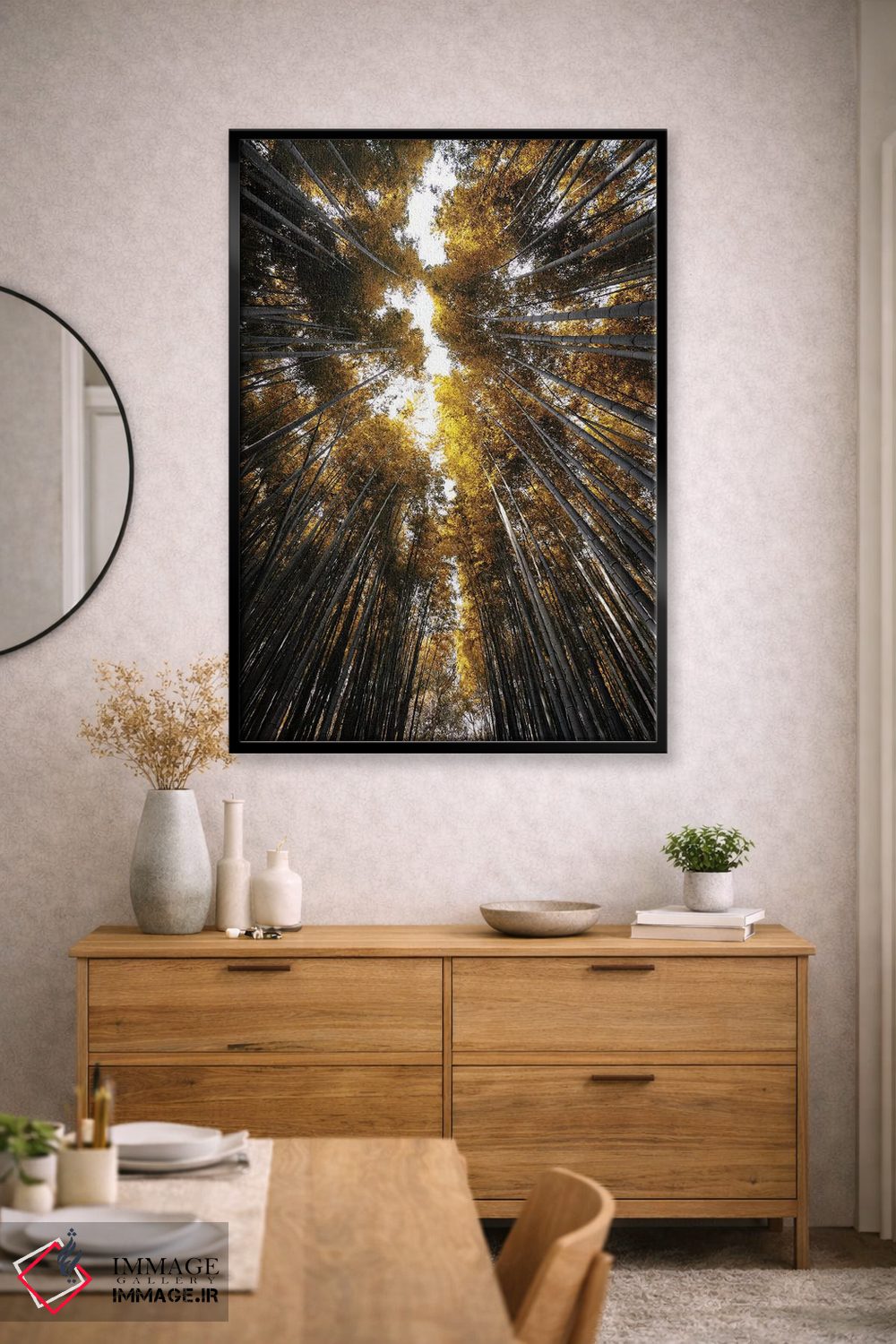 تابلو دکوراتیو جنگل بامبو ساگان III اثر فیلیپ هوگونار - D3B
