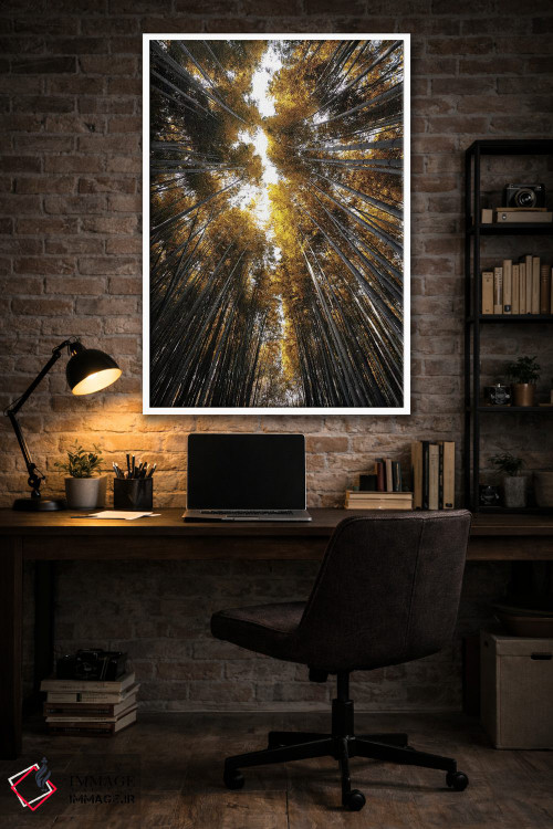 تابلو دکوراتیو جنگل بامبو ساگان III اثر فیلیپ هوگونار - D6W