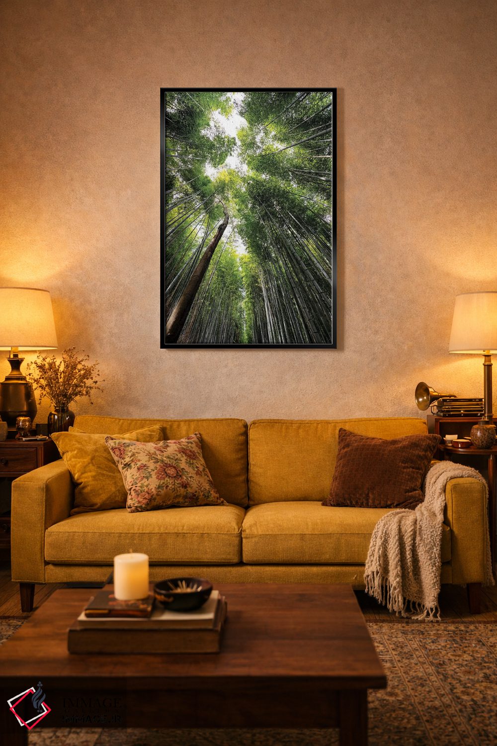 تابلو دکوراتیو "جنگل بامبو آراشیاما IV" اثر فیلیپ هوگونار - D5B