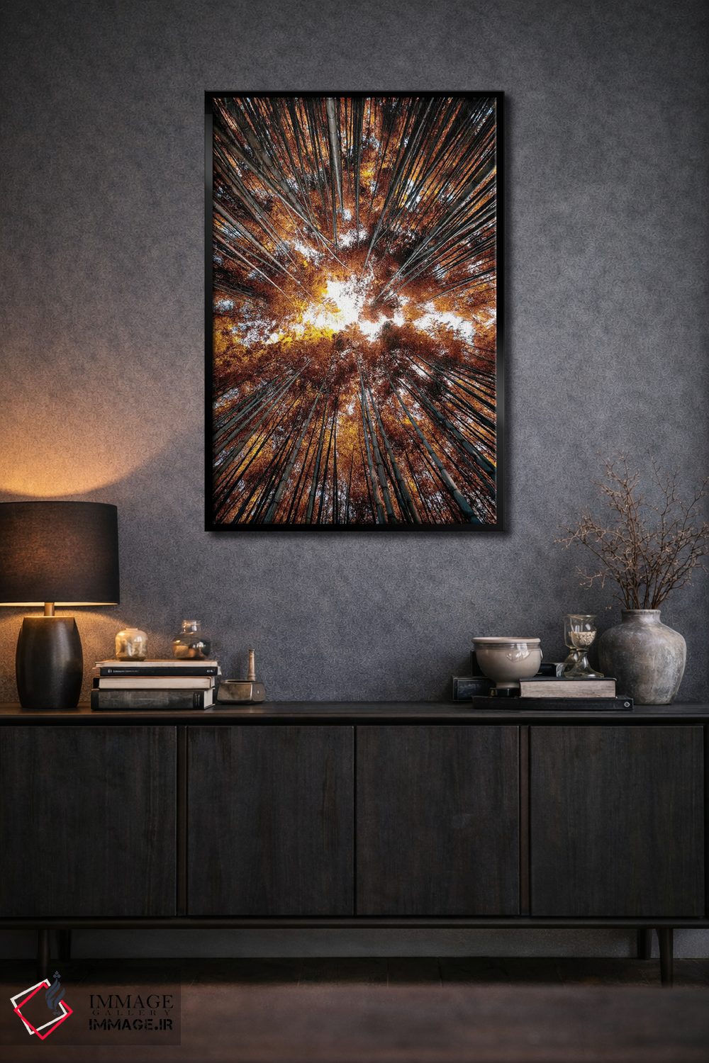 تابلو دکوراتیو "جنگل بامبو IV" اثر فیلیپ هوگونار - D2B