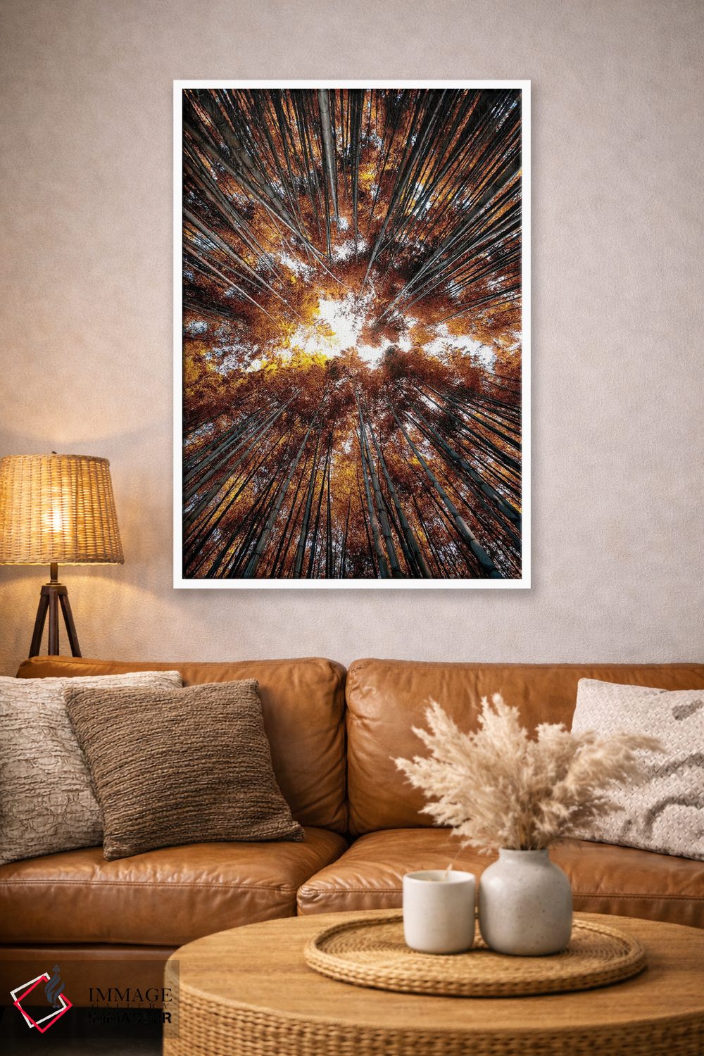 تابلو دکوراتیو "جنگل بامبو IV" اثر فیلیپ هوگونار - D4W