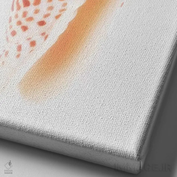 تابلو دکوراتیو صدف میتر اثر فیلیپ هوگونار - نمای نزدیک بافت بوم