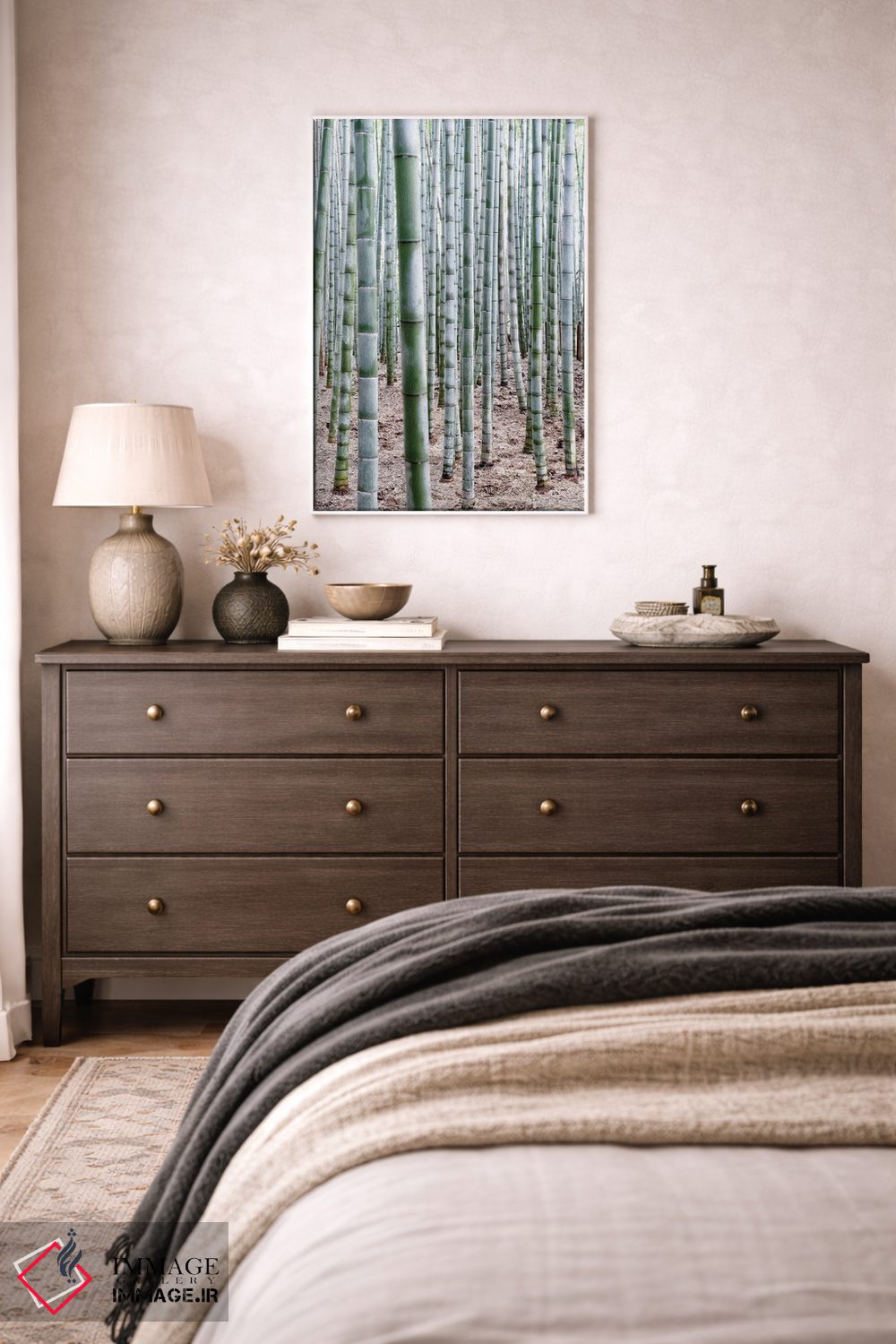 تابلو دکوراتیو "بامبوهای بی پایان" اثر فیلیپ هوگونار - D1W