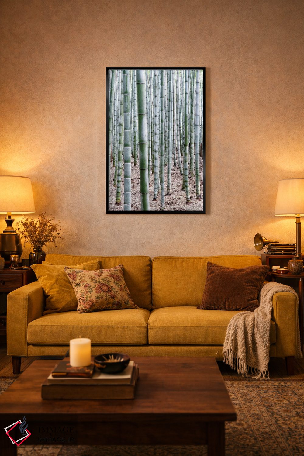 تابلو دکوراتیو "بامبوهای بی پایان" اثر فیلیپ هوگونار - D2B
