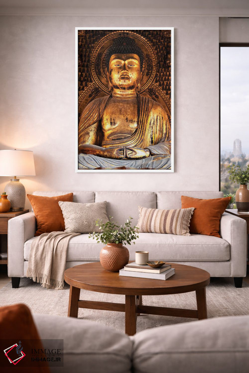 تابلو دکوراتیو "معبد بودای طلایی" اثر فیلیپ هوگونار - D1W