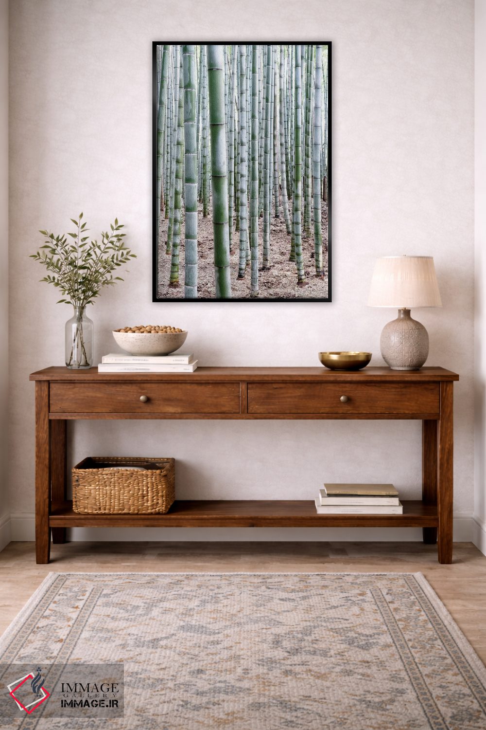 تابلو دکوراتیو "بامبوهای بی پایان" اثر فیلیپ هوگونار - D3B