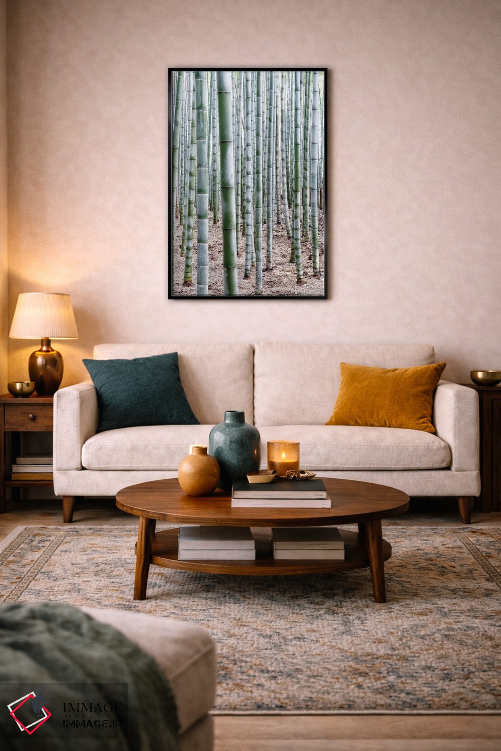 تابلو دکوراتیو "بامبوهای بی پایان" اثر فیلیپ هوگونار - D4B