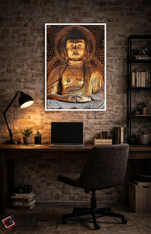 تابلو دکوراتیو "معبد بودای طلایی" اثر فیلیپ هوگونار - D4W