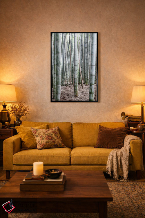 تابلو دکوراتیو "بامبوهای بی پایان IV" اثر فیلیپ هوگونار - D3B