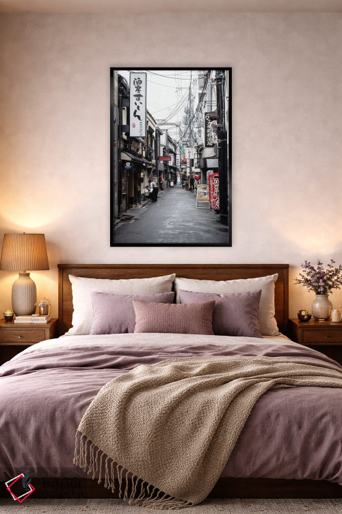 تابلو دکوراتیو "خیابان ژاپنی" اثر فیلیپ هوگونار - D4B