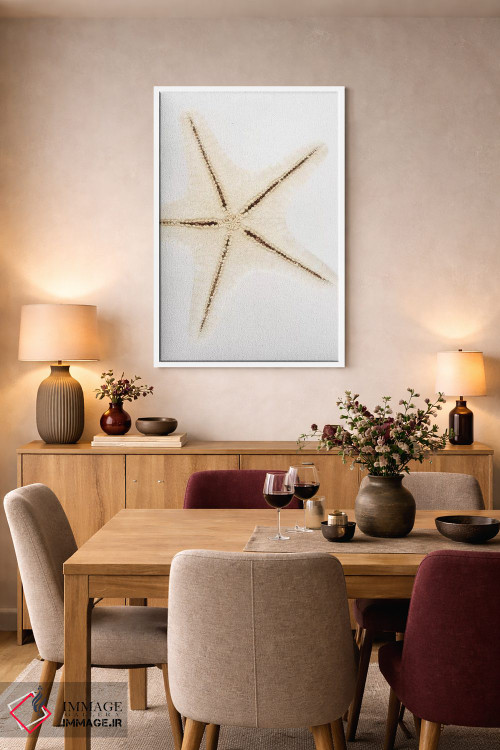 تابلو دکوراتیو ستاره صدفی اثر فیلیپ هوگونار - D5W