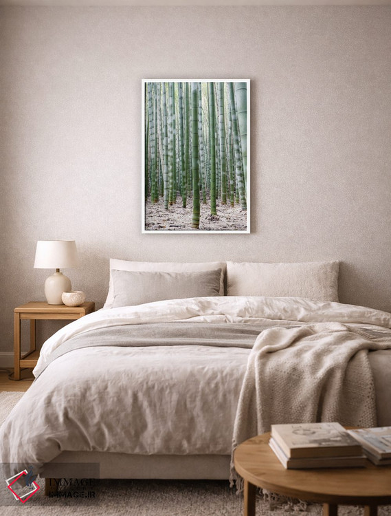 تابلو مینیمال "بامبوهای بی پایان II" اثر فیلیپ هوگونار - D5W