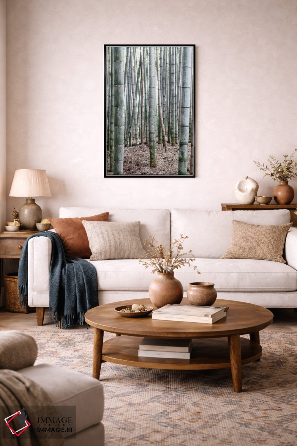 تابلو دکوراتیو "بامبوهای بی پایان IV" اثر فیلیپ هوگونار - D4B
