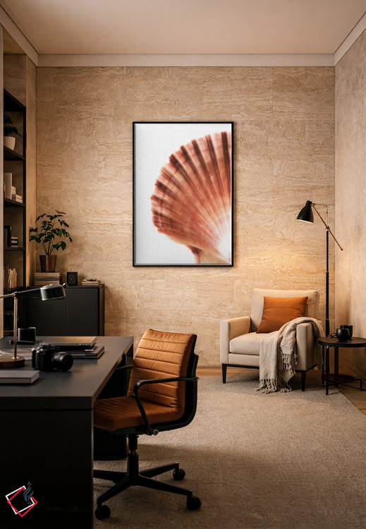 تابلو دکوراتیو صدف صدفی اثر فیلیپ هوگونار - D5B