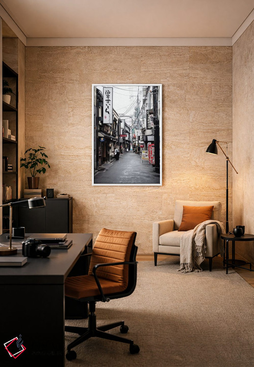 تابلو دکوراتیو "خیابان ژاپنی" اثر فیلیپ هوگونار - D6W