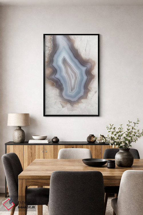 تابلو مدرن قطره آکات اثر فیلیپ هوگونار - D4B