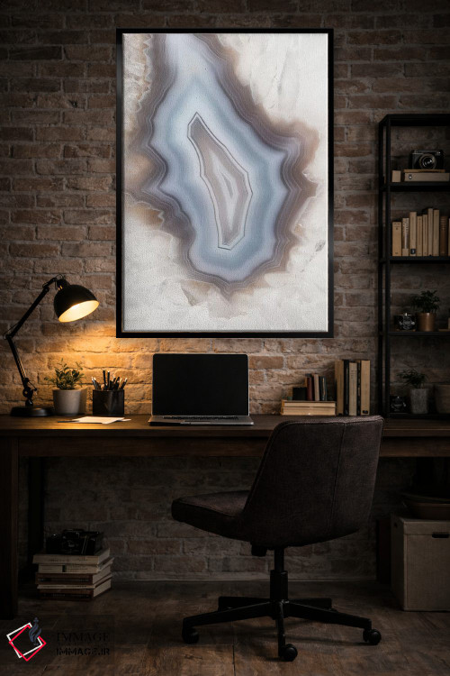 تابلو مدرن قطره آکات اثر فیلیپ هوگونار - D5B