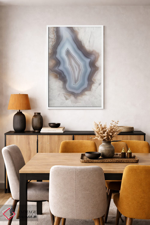 تابلو مدرن قطره آکات اثر فیلیپ هوگونار - D6W