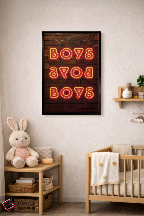 تابلو دکوراتیو پسران اثر فیلیپ هوگونار - D5B