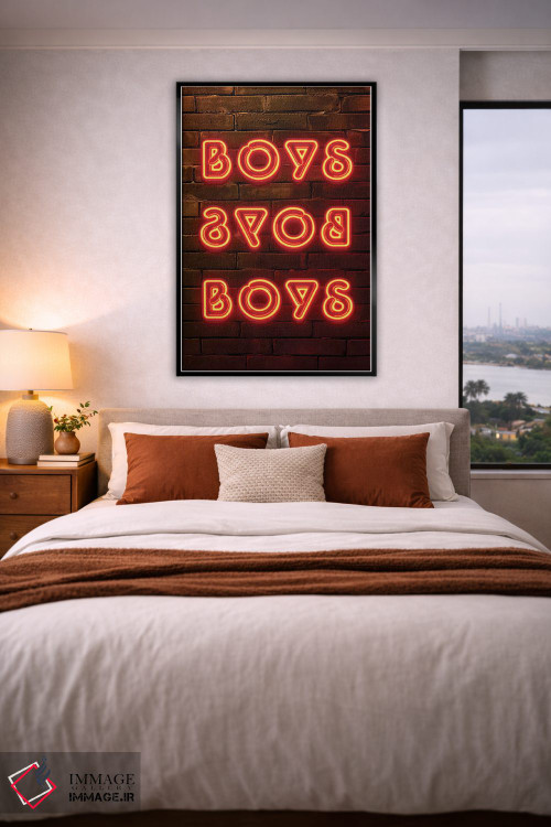 تابلو دکوراتیو پسران اثر فیلیپ هوگونار - D6B