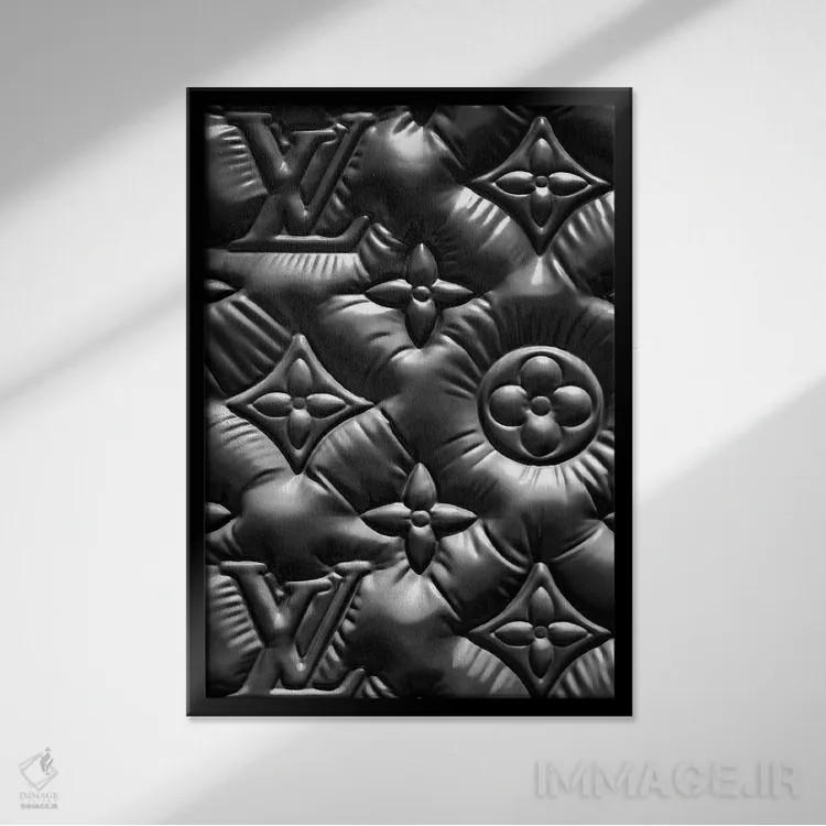 تابلو دکوراتیو سری سیاه کالیفرنیا اثر فیلیپ هوگونار - نمای قابدار مشکی