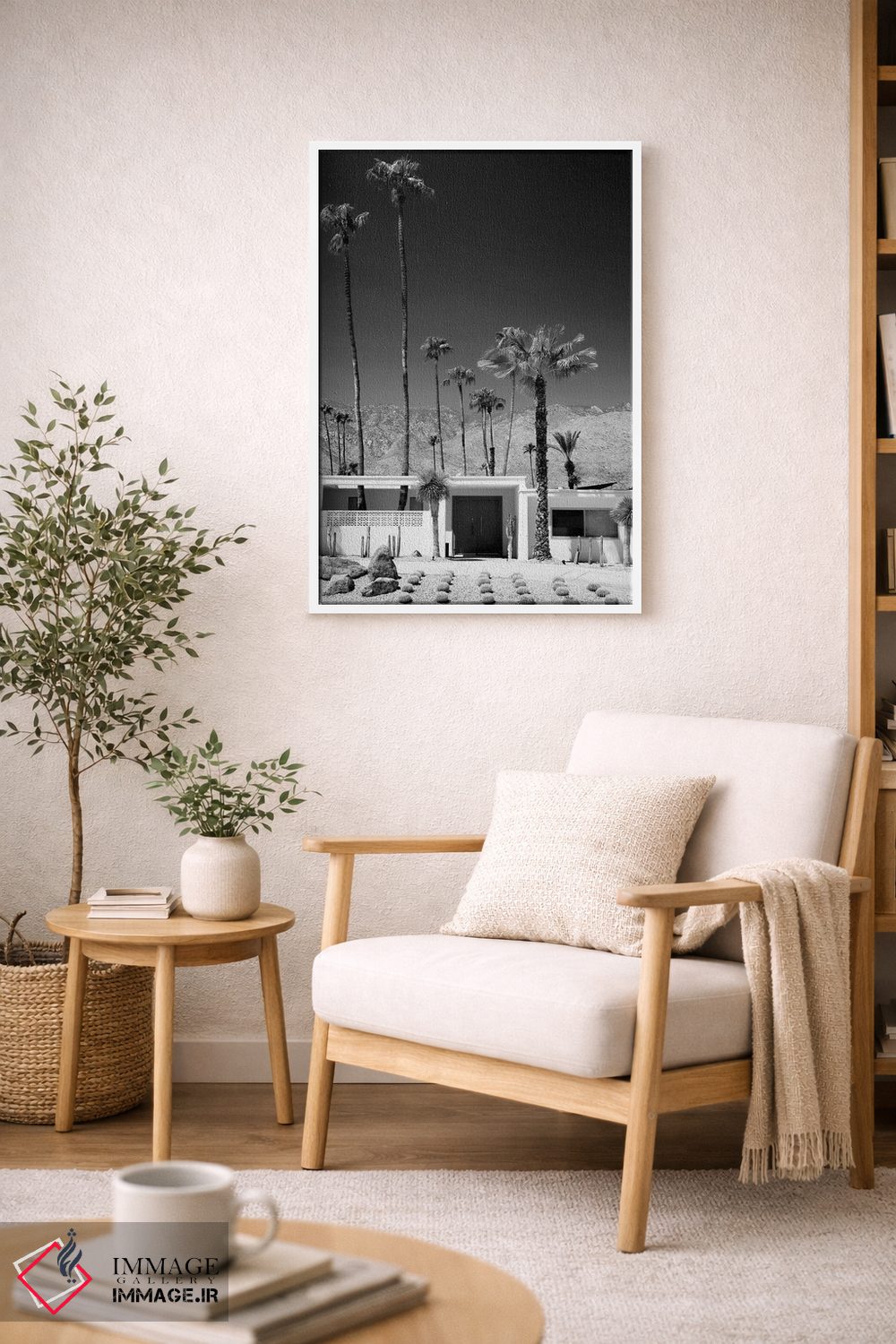 تابلو دکوراتیو سری سیاه کالیفرنیا اثر فیلیپ هوگونار - D5W