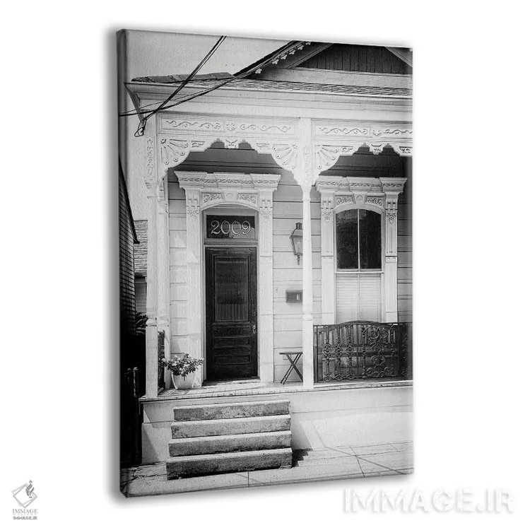 تابلو دکوراتیو سری سیاه نیواورلئان اثر فیلیپ هوگونار - نمای پرسپکتیو محصول