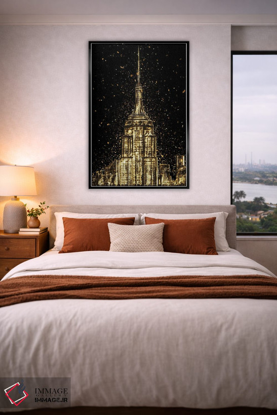 تابلو دکوراتیو "طلایی" اثر فیلیپ هوگونار - D4B