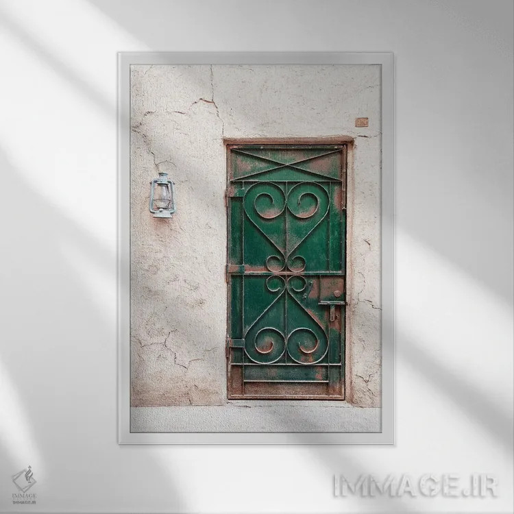تابلو دکوراتیو خانه صحرایی اثر فیلیپ هوگونار - نمای قابدار سفید
