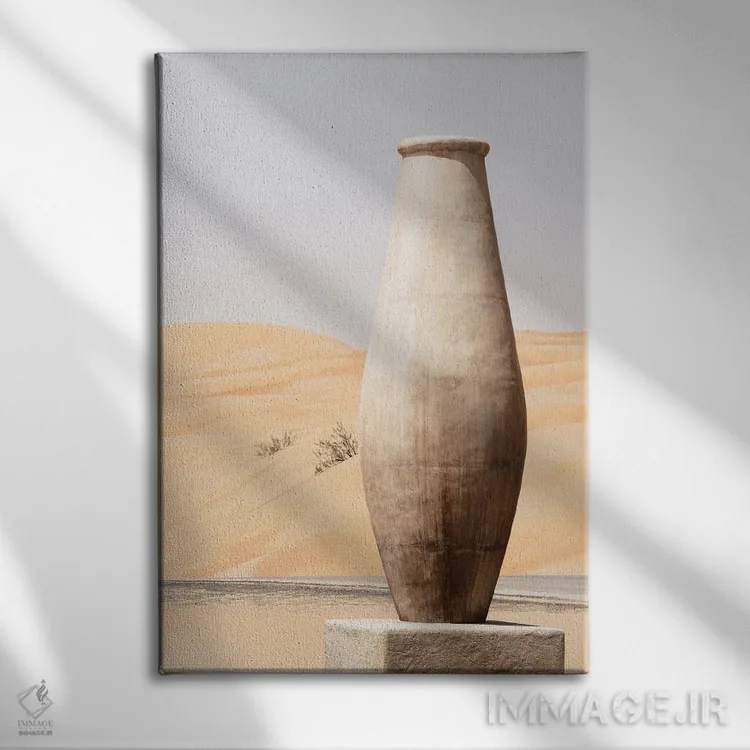 تابلو دکوراتیو خانه صحرایی اثر فیلیپ هوگونار - نمای روبهرو روی دیوار