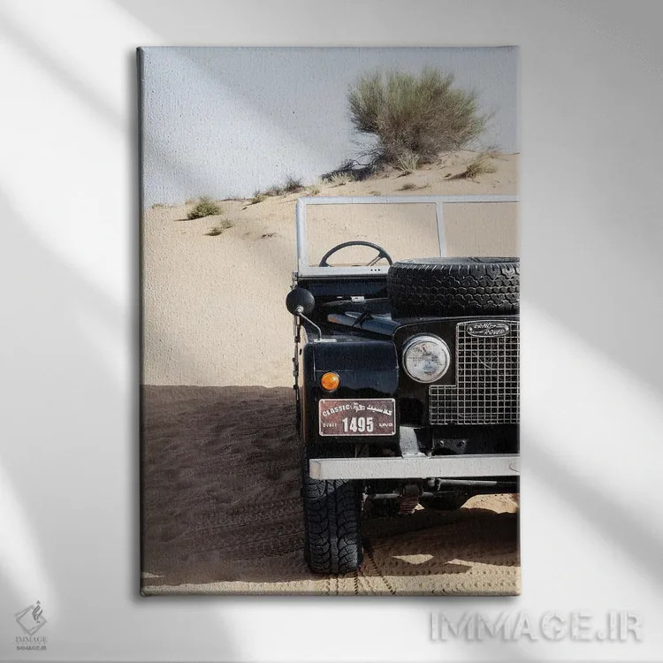 تابلو دکوراتیو دبی، امارات متحده عربی اثر فیلیپ هوگونار - نمای روبهرو روی دیوار