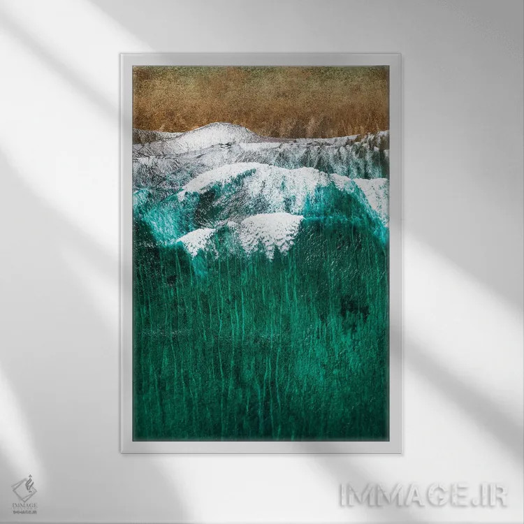 تابلو دکوراتیو "تابستان هوایی" اثر فیلیپ هوگونار - نمای قابدار سفید