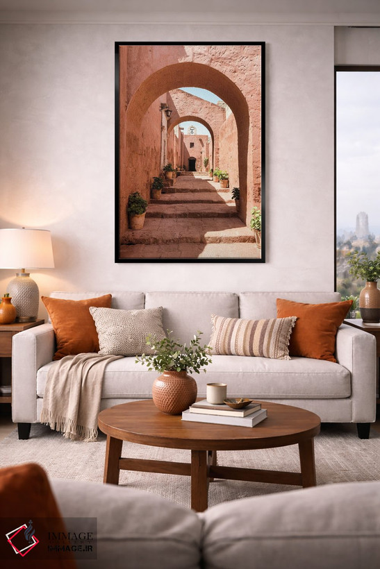 تابلو دکوراتیو تراکوتای معماری اثر فیلیپ هوگونار - D2B