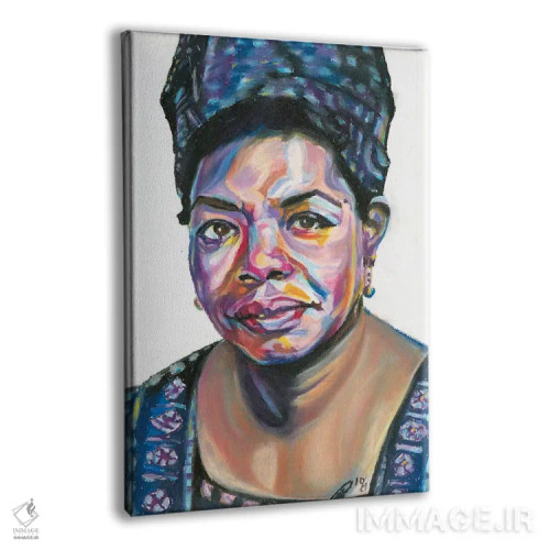 تابلو دکوراتیو مایا آنجلو اثر پترا هوته - نمای پرسپکتیو محصول