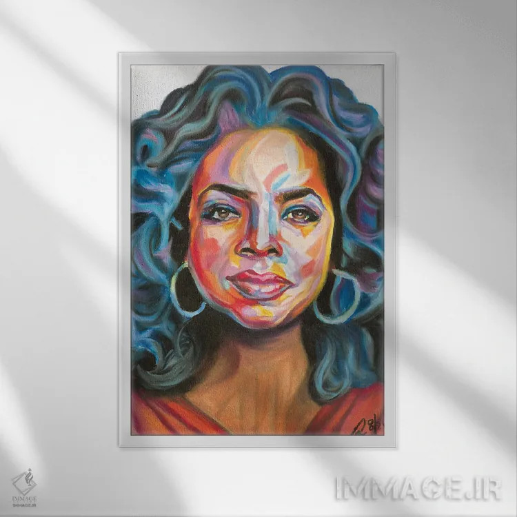 تابلو دکوراتیو اپرا اثر پترا هوته - نمای قابدار سفید