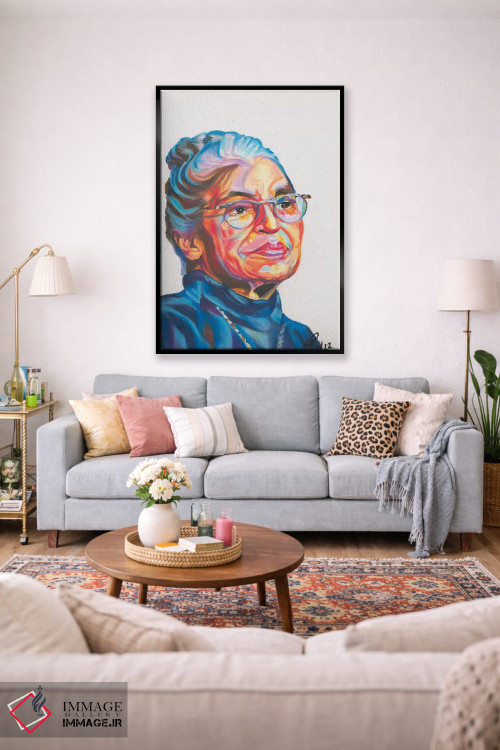 تابلو دکوراتیو روزا پارکز اثر پترا هوته - D1B