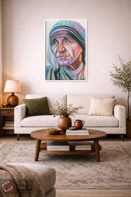 تابلو دکوراتیو مادر ترزا اثر پترا هوته - D1W